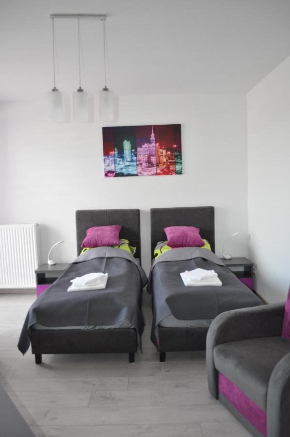 Pop Art Apartments Varsó Szoba fotó